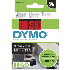 Dymo D1 tape 9 mm, zwart op...