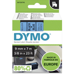 Dymo D1 tape 9 mm, zwart op...