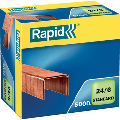 Rapid Copper Staples 24/6,...