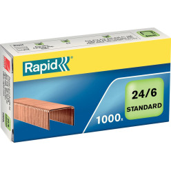 Rapid Nietjes 24/6, koper,...