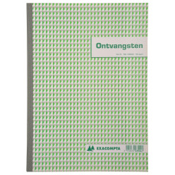 Exacompta, recettes caisse, ft 29,7 x 21 cm, néerlandais, (50 x 2 feuilles) dupli