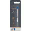 Parker Quinkflow Ballpoint Pen Refill Fine Tip Blue Blister Pack