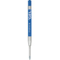 Parker Quink Gel Ink Refill Medium Blue Pack of 2