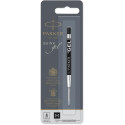 Parker Quinkflow Ballpoint Pen Refill Medium Tip Black Blister Pack