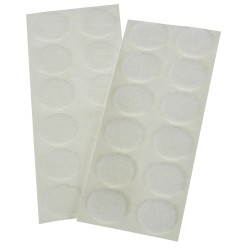 Bouhon Self-Adhesive Hook and Loop Dots Pack of 24 Pieces