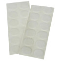 Bouhon Self-Adhesive Hook and Loop Dots Pack of 24 Pieces