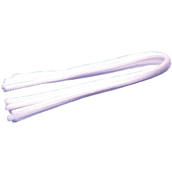 Bouhon chenilledraad wit,...