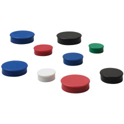 Nobo Aimants, 38 mm, noir,...