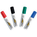 Bic marqueur pour tableaux blancs Velleda 1781, boîte de 4 pièces en couleurs assorties