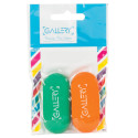 Gallery gomme Passion For Colour, couleurs assorties, bli ster de 2 pièces