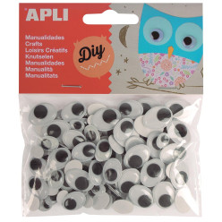 Apli Black Adhesive Oval...