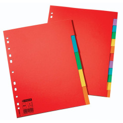 Esselte 12 Tab Dividers, 220 g/m² Cardboard