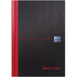 Oxford Black n' Red A5...