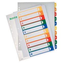 Leitz Printable Dividers 10 Tabs