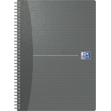 Oxford Office Essentials cahier à reliure spirale, 180 pages, ft A4, ligné, couleurs assorties