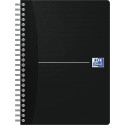 Oxford Essentials Spiral Notebook, 1 Subject, 180 Pages, A5 Size, 5 mm Grid, Assorted Colors
