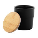 Calliope black  ceramic cup 
