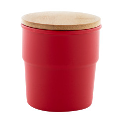 Calliope red  ceramic cup 