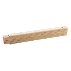 Gable natural folding ruler