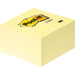 Post-it Notes Memo Cube 3 x 3 in 450 Sheets Yellow