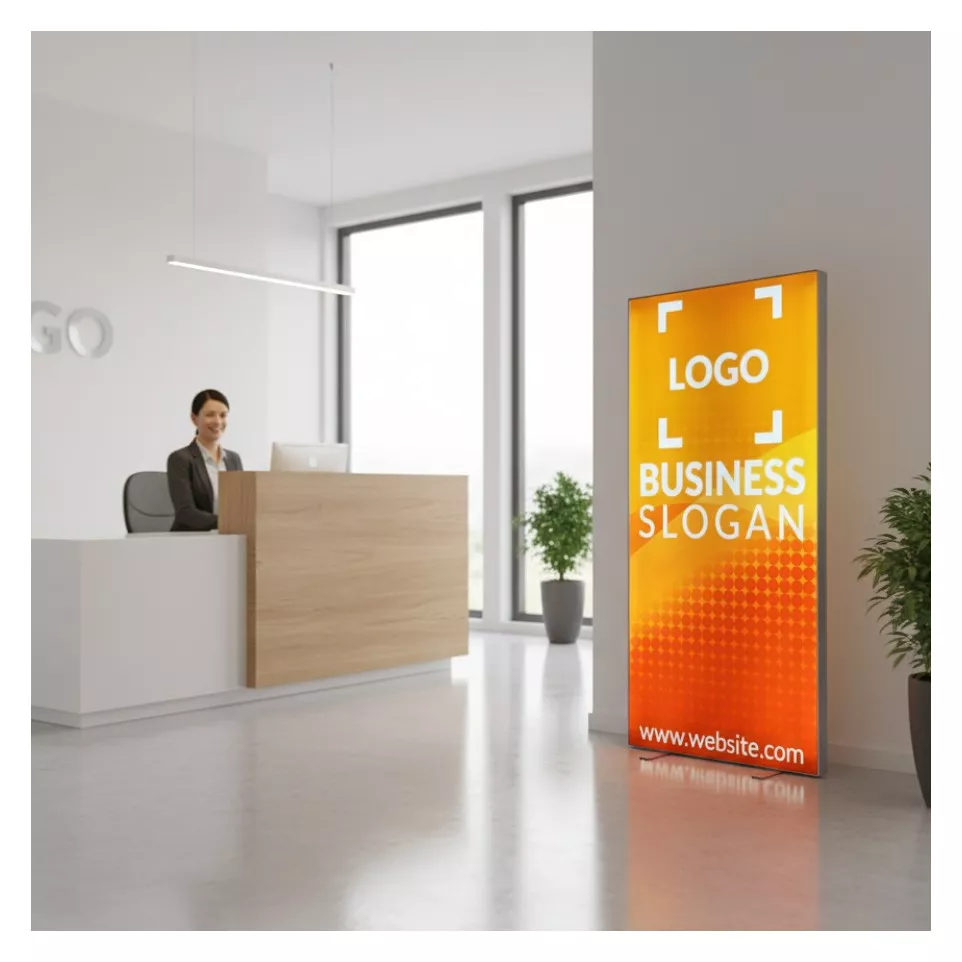 Totem Lightbox Led Recto Verso