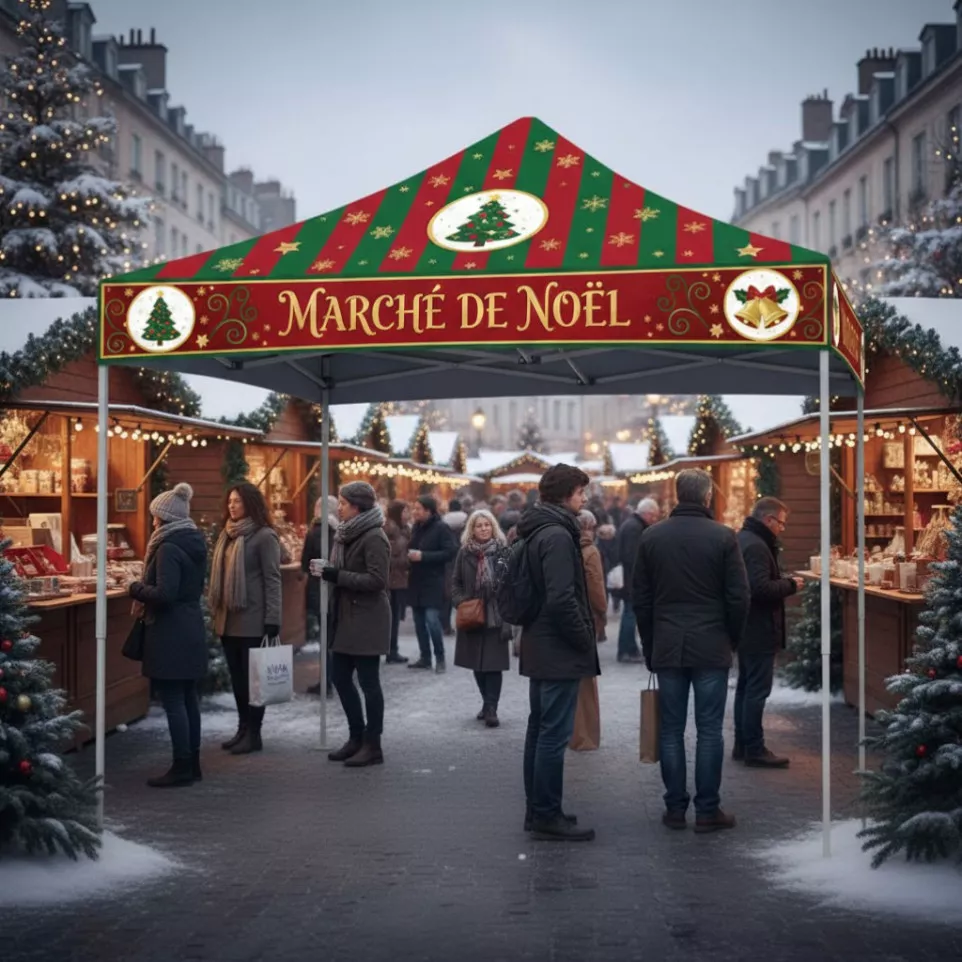 Tente publicitaire personnalisée