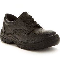 Arco Essentials S1P Chaussures de sécurité en cuir Bas Noires - Pointure 43 /Paire