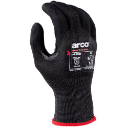 Arco Responsible Gants de protection anti-coupure 18g niveau D enduits de nitrile Micro Foam - Taille 8 /Paire