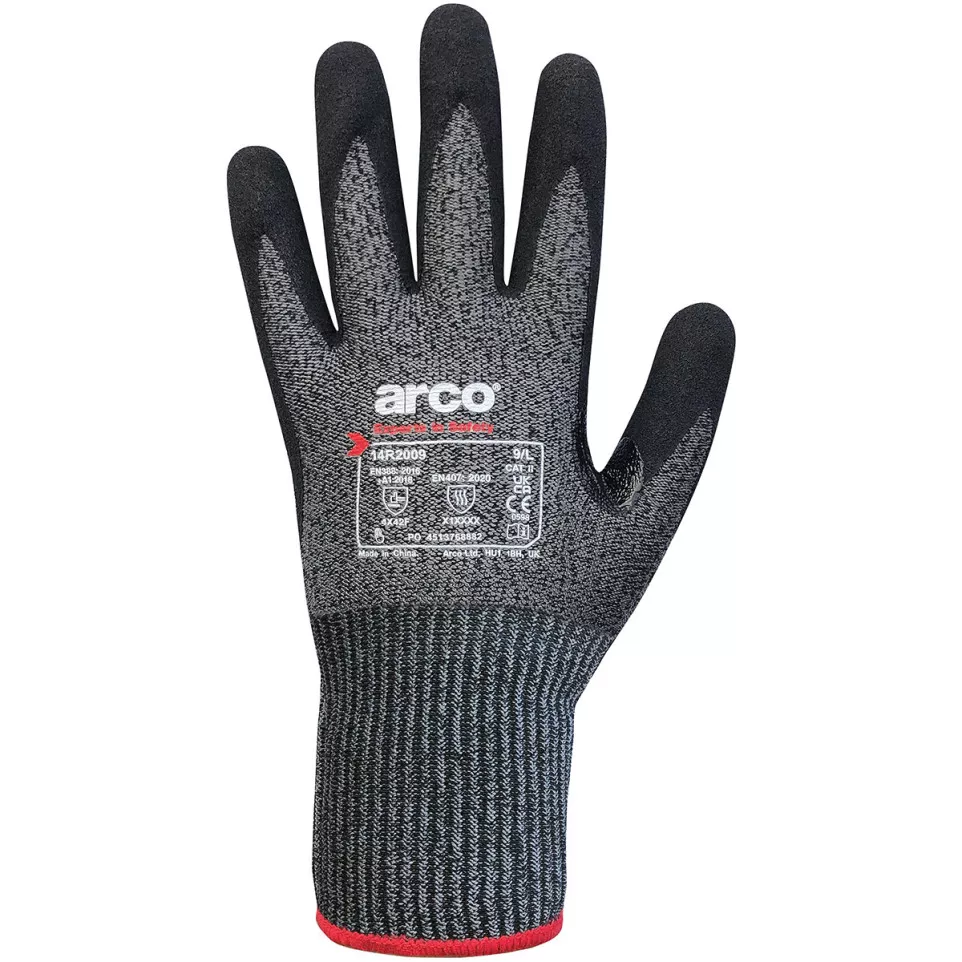 Arco Respnbl 13g Cut F SFoam Ntrl Sz...