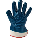 Arco Essentials Gants de travail enduits de nitrile avec poignet de sécurité Bleu - Taille 9 /Paire