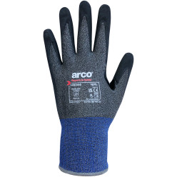 Arco Responsible Gants de protection anti-coupure 21g niveau C enduits de nitrile Micro Foam - Taille 9 /Paire