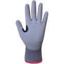 Arco Gants de travail anti-coupure 13g enduits de PU Niveau E - Taille 7 /Paire