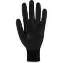 Arco Essentials Gants de travail enduits de PU Nylon Noir Taille 8 - Paquet 12 /Paquet
