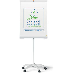 Nobo Premium Plus flipover, ft 70 x 100 cm, uit staal, magnetisch, mobiel