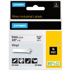 Dymo RHINO vinyltape 9 mm,...