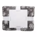 Knivsta gris  Couveture polaire RPET 