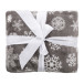 Knivsta gris  Couveture polaire RPET 