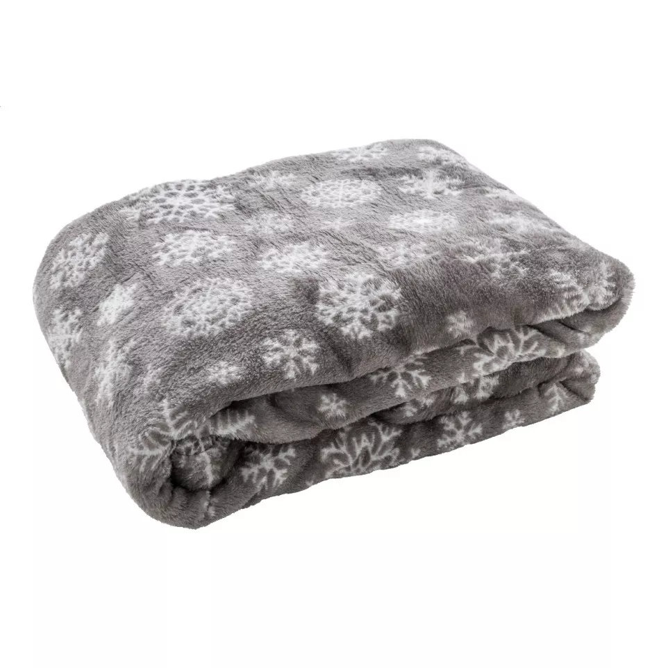 Knivsta gris  Couveture polaire RPET 