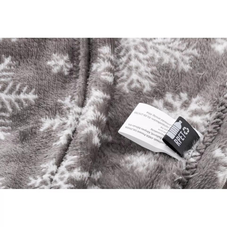 Knivsta gris  Couveture polaire RPET 