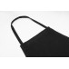 Commis noir  tablier en coton recyclé 
