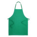 Commis green  cotton apron 