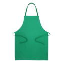 Commis green  cotton apron 
