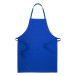 Commis blue  cotton apron 