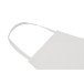 Commis blanc  tablier en coton recyclé 