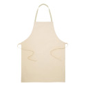 Commis natural  cotton apron 