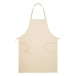 Commis natural  cotton apron 
