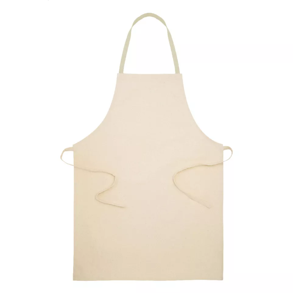 Commis natural  cotton apron 