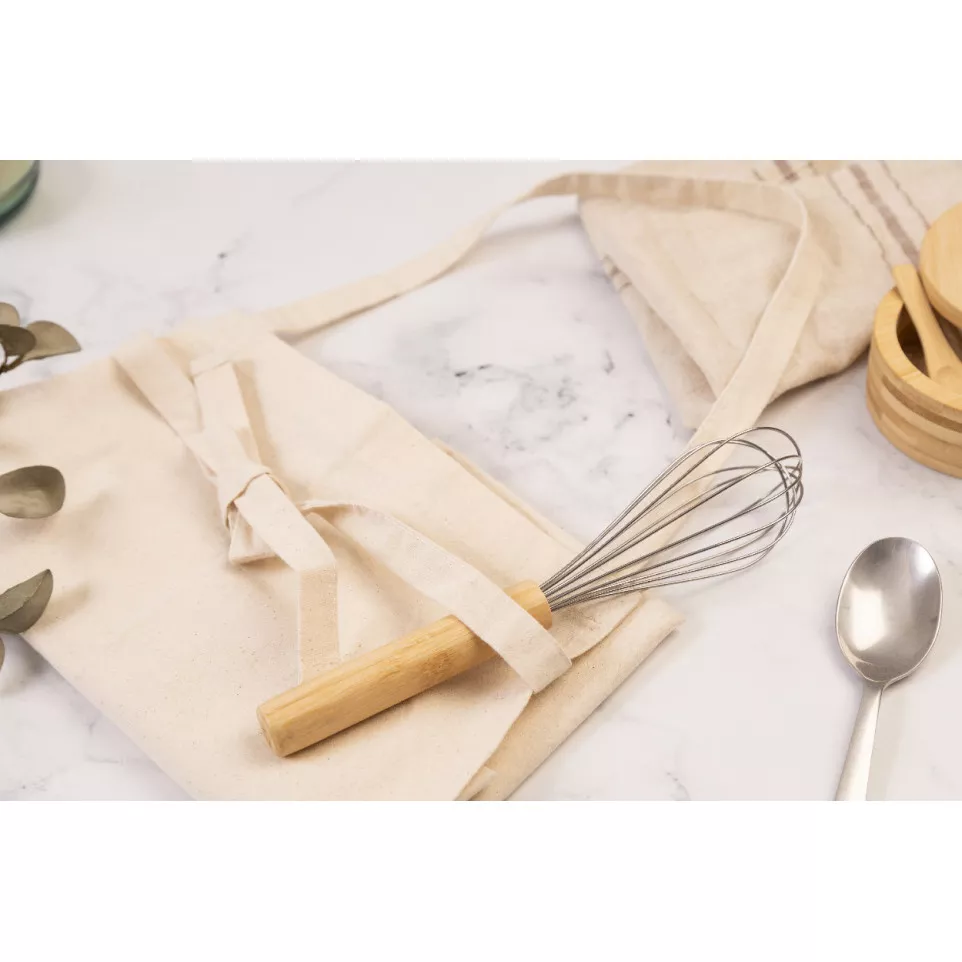 Commis natural  cotton apron 
