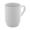 Marknad white  stackable ceramic mug 