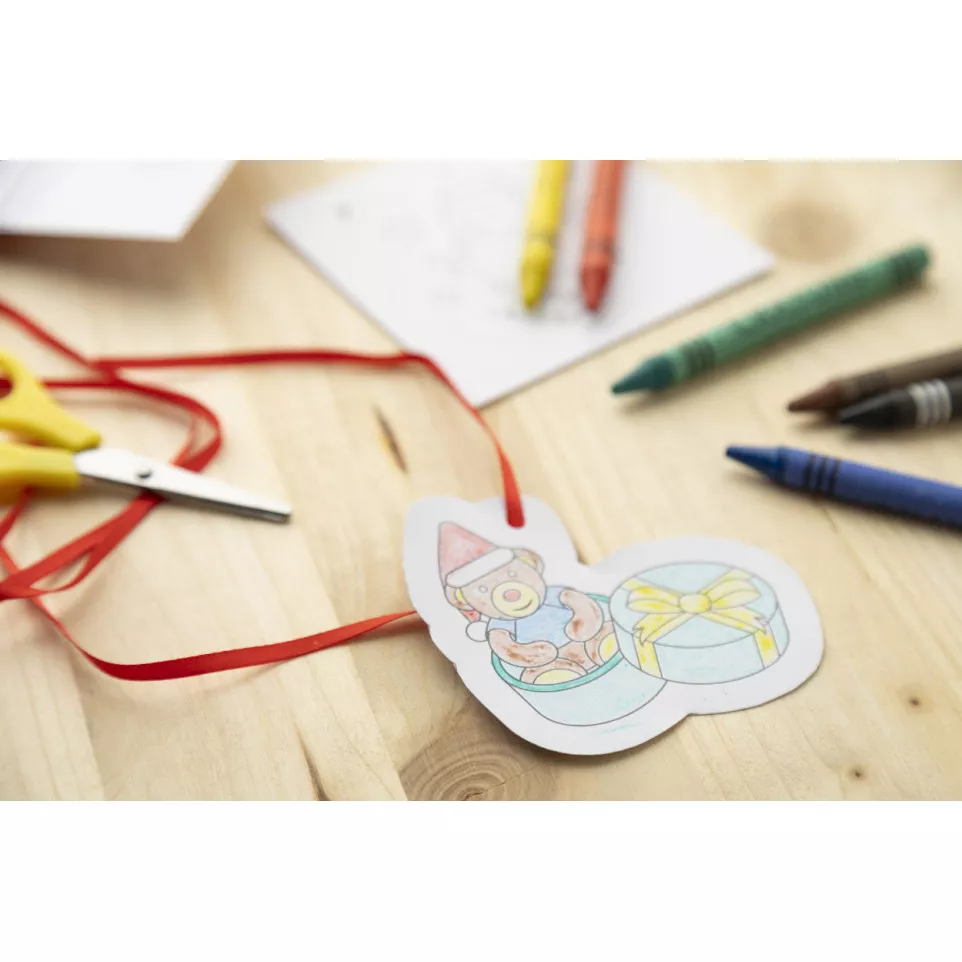 Rodjol red  Christmas colouring set 